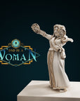 Dwarf Warlock - Johanna - 3d Printed Miniature by DND Is A Woman