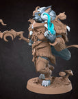 Worgen Druid - 3d Printed Miniature by Bite the Bullet