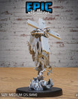 Fire Ghost Skeleton - 3d Printed by Epic Miniatures