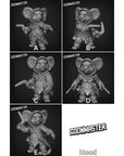 Koala Boomerang Warrior - 3d Printed Miniature by Goon Master Games