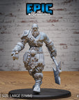 Half-Giant Barbarian - 3d Printed by Epic Miniatures