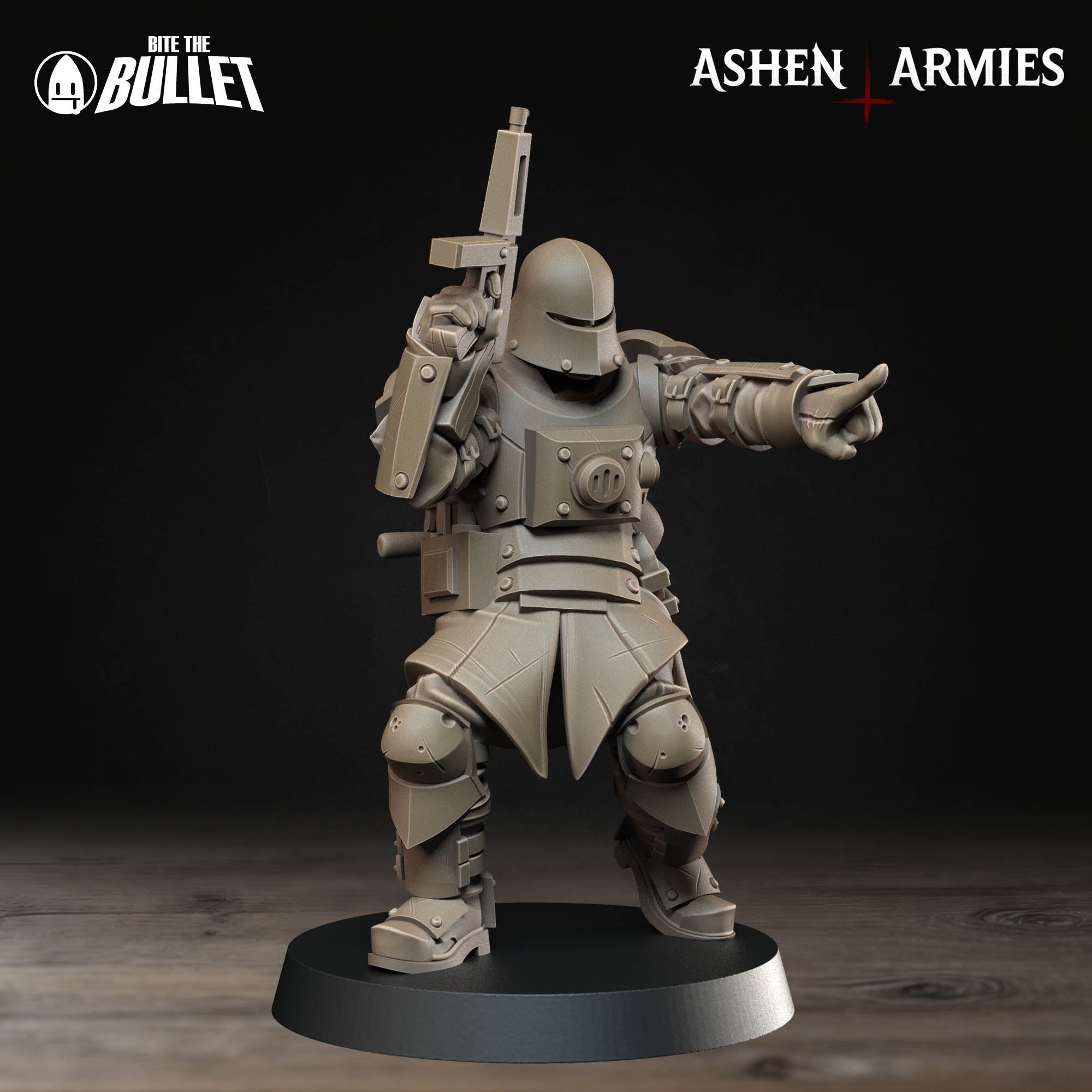 a toy figure of a soldier with a gun