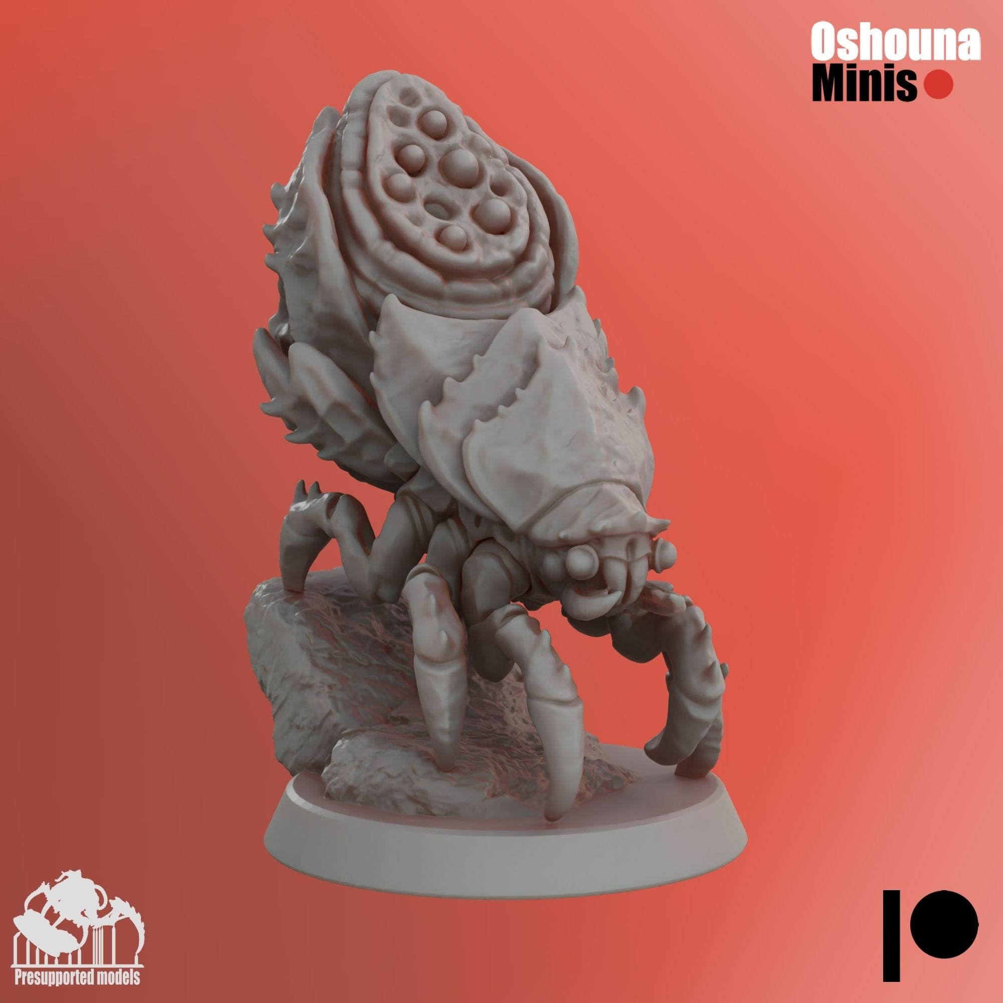 Deep Hive Bugs 2.0 Modular Kit - 3d Printed Miniature by OshounaMinis