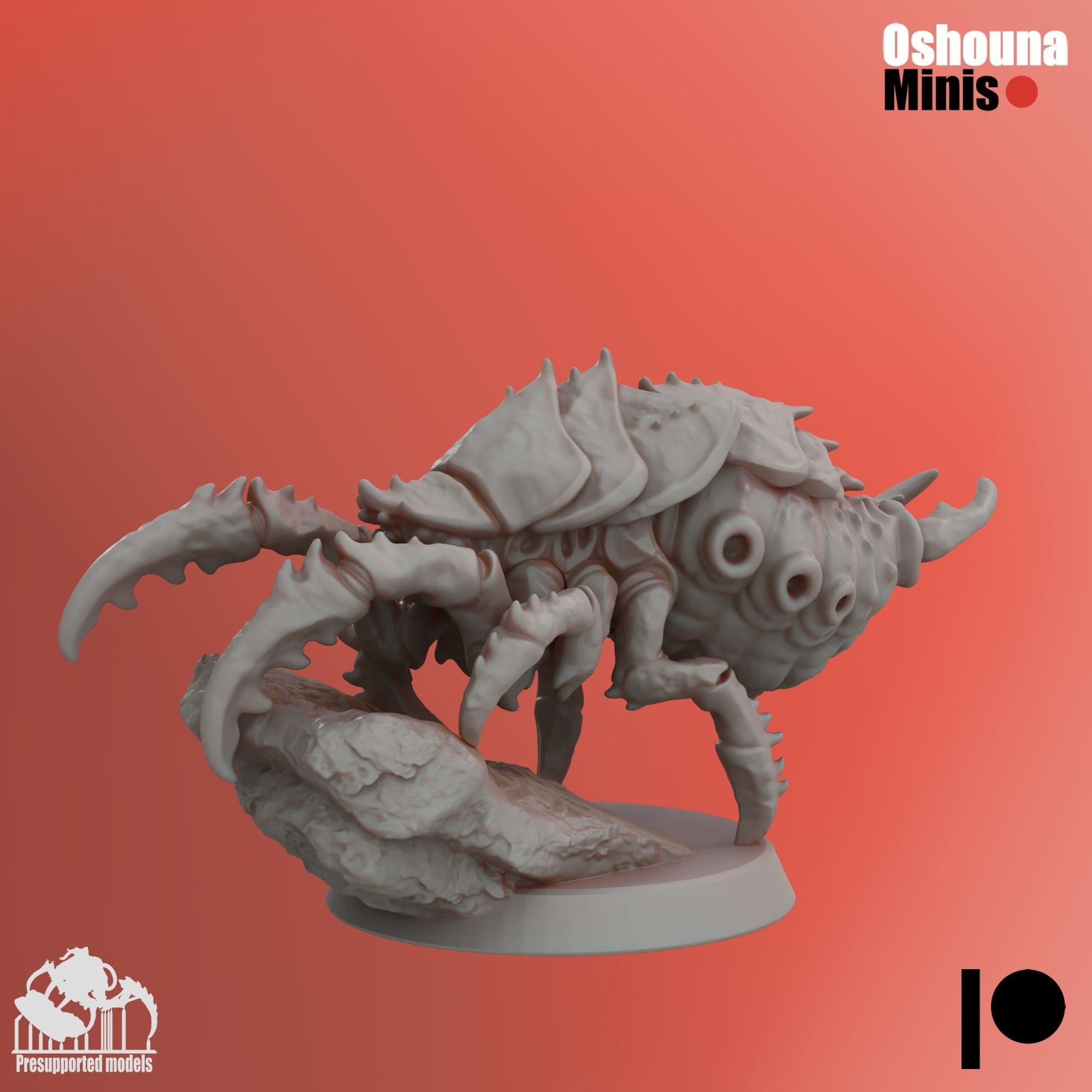 Deep Hive Bugs 2.0 Modular Kit - 3d Printed Miniature by OshounaMinis