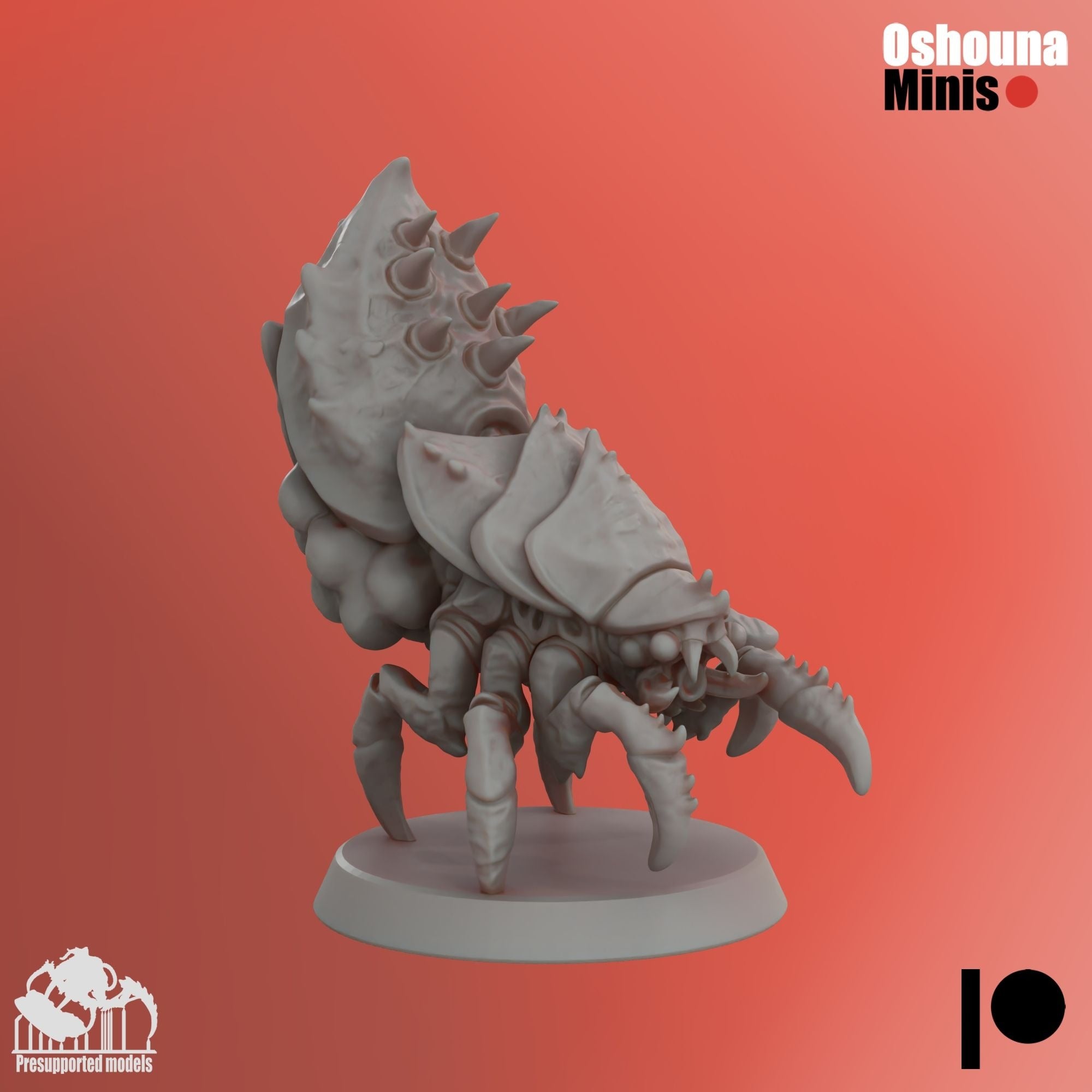 Deep Hive Bugs 2.0 Modular Kit - 3d Printed Miniature by OshounaMinis