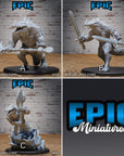 Crocodile Champion - 3d Printed by Epic Miniatures