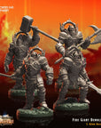 Fire Giant Demolishers - 3d Printed Miniature Sculpted by Crippled God Foundry