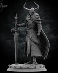 Death Knight Marius - 3d Printed Miniature by Stormborn Collectibles