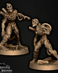 Dregborn Thrall - Blightergast Reanimators - 3d Printed Miniature by Battle Yak Miniatures