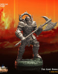 Fire Giant Demolishers - 3d Printed Miniature Sculpted by Crippled God Foundry