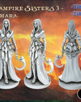 Vampire Sister Amara - 3d Printed Miniature by Ravi (RKS3D)