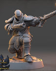 Tancred du Cerf Blanc - Renegades of the Iron Phoenix - 3d Printed Miniature sculpted by Daybreak Miniatures