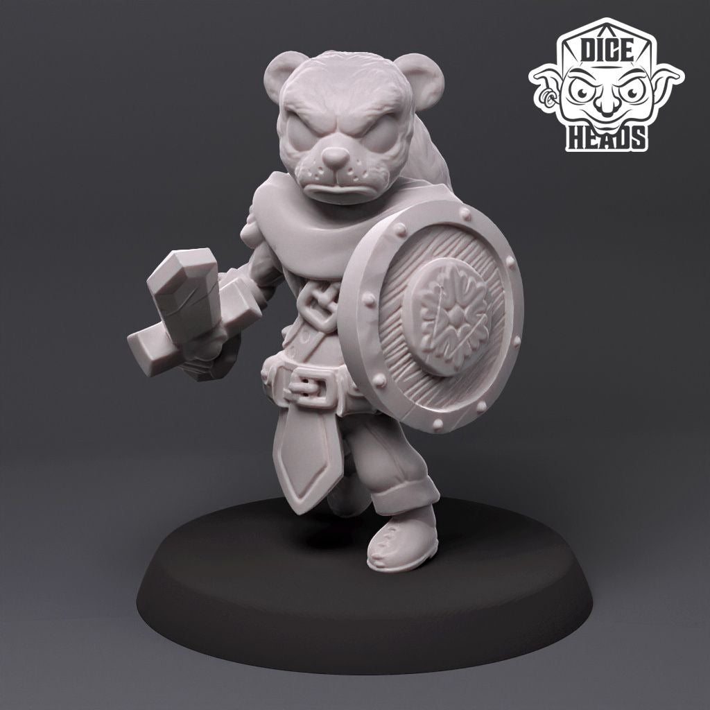 Weasel Infantry - 3d Printed Miniature by DiceHeads