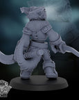 Sarivara, Lizardfolk Fighter - 3d Printed Miniature by DiceHeads