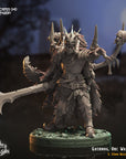 Gothmog the Cruel, Orc Warlord - 3d Printed Miniature by Crippled God Foundry