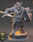 Orhaz Drex - Goreborn of Carcass Hollow - 3d Printed Miniature sculpted by Daybreak Miniatures