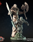 Ancestral Guardian Barbarian - 3d Printed Miniature by Crippled God Foundry