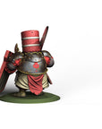 Red Velvet Cake Templar - 3d Printed Miniature Sculpted by Quirky Unlimited