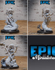 Naga Queen - 3d Printed Miniature Sculpted by Epic Miniatures