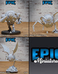 Clockwork Mono-Drone - 3d Printed Miniature Sculpted by Epic Miniatures