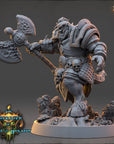 Drethok Zarnal - Goreborn of Carcass Hollow - 3d Printed Miniature sculpted by Daybreak Miniatures