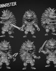 Hedgehog Bandits - 3d Printed Miniature by Goon Master Games