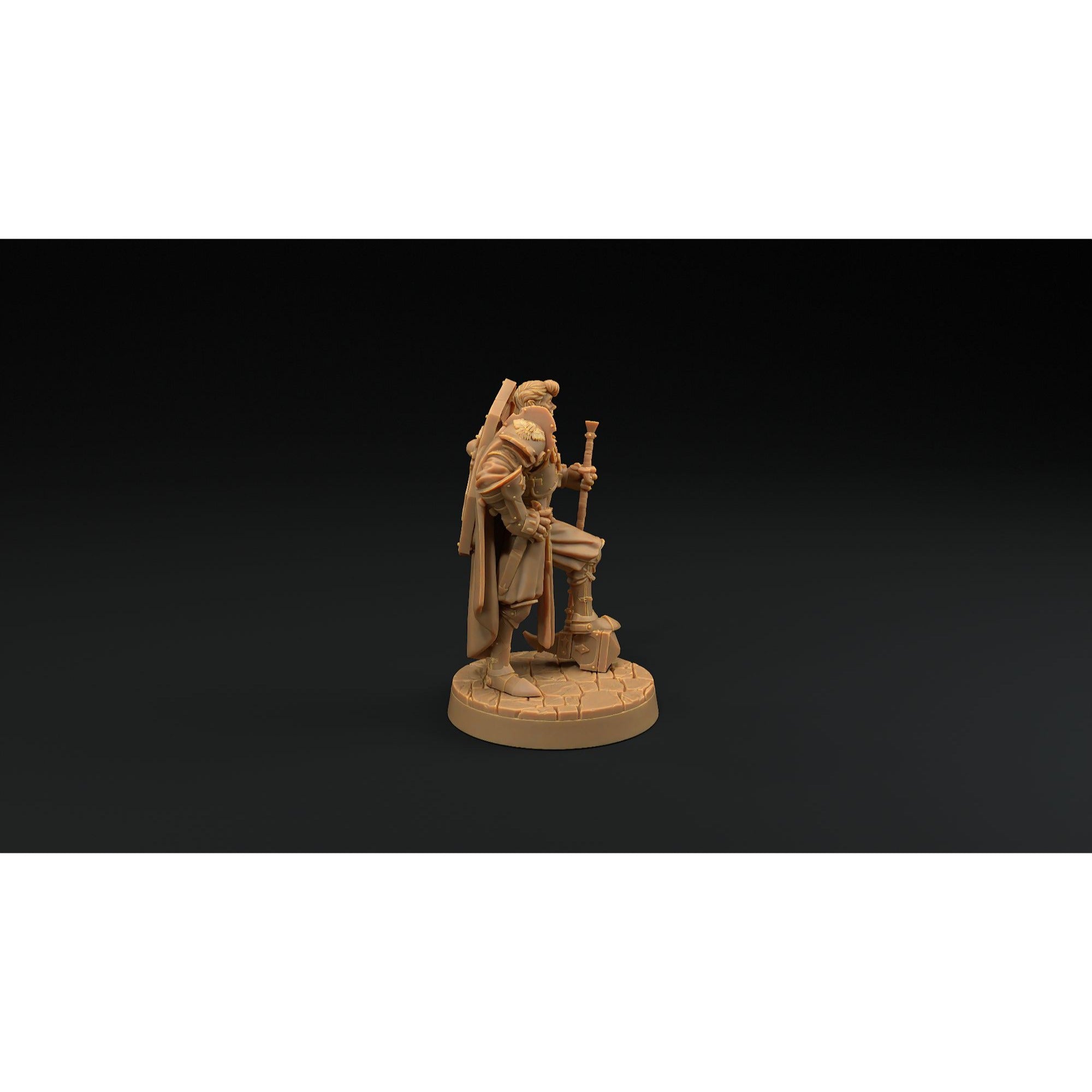 Fredrick Jonesburg - 3d Printed Miniature by Dragon Trappers Lodge