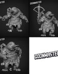 Platypus Arbalist - 3d Printed Miniature by Goon Master Games