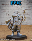 Iron Mind Warrior - 3d Printed Miniature Sculpted by Epic Miniatures