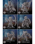 Wood Elf Warband - 3d Printed Miniature by DiceHeads