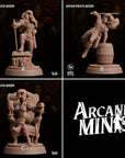 Human Pirate Queen - 3d Printed Miniature by Arcane Minis