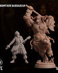 Tauriontaur Barbarian - 3d Printed Miniature by Arcane Minis