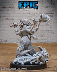 Naga Queen - 3d Printed Miniature Sculpted by Epic Miniatures