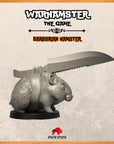 Barbarian Hamster - Warhamster - 3d Printed Miniature Sculpted by Apache Studio