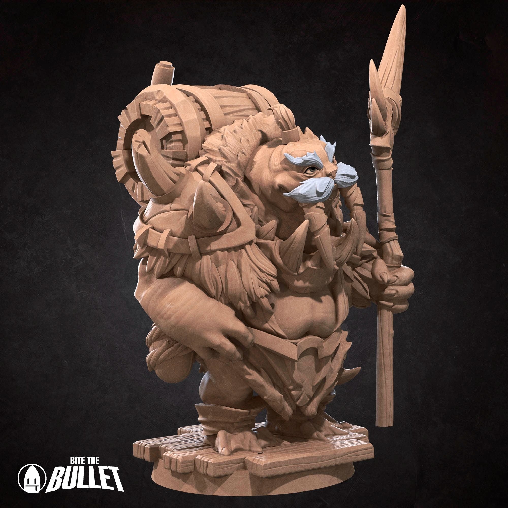 Walrus Mead Vendor - 3d Printed Miniature by Bite the Bullet