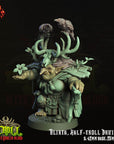 Blirta, Half-troll Druid - 3d Printed Miniature by Crippled God Foundry