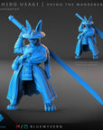 Shino the Wanderer - Bushido Usagi - 3d Printed Miniature by Dragon Trappers Lodge