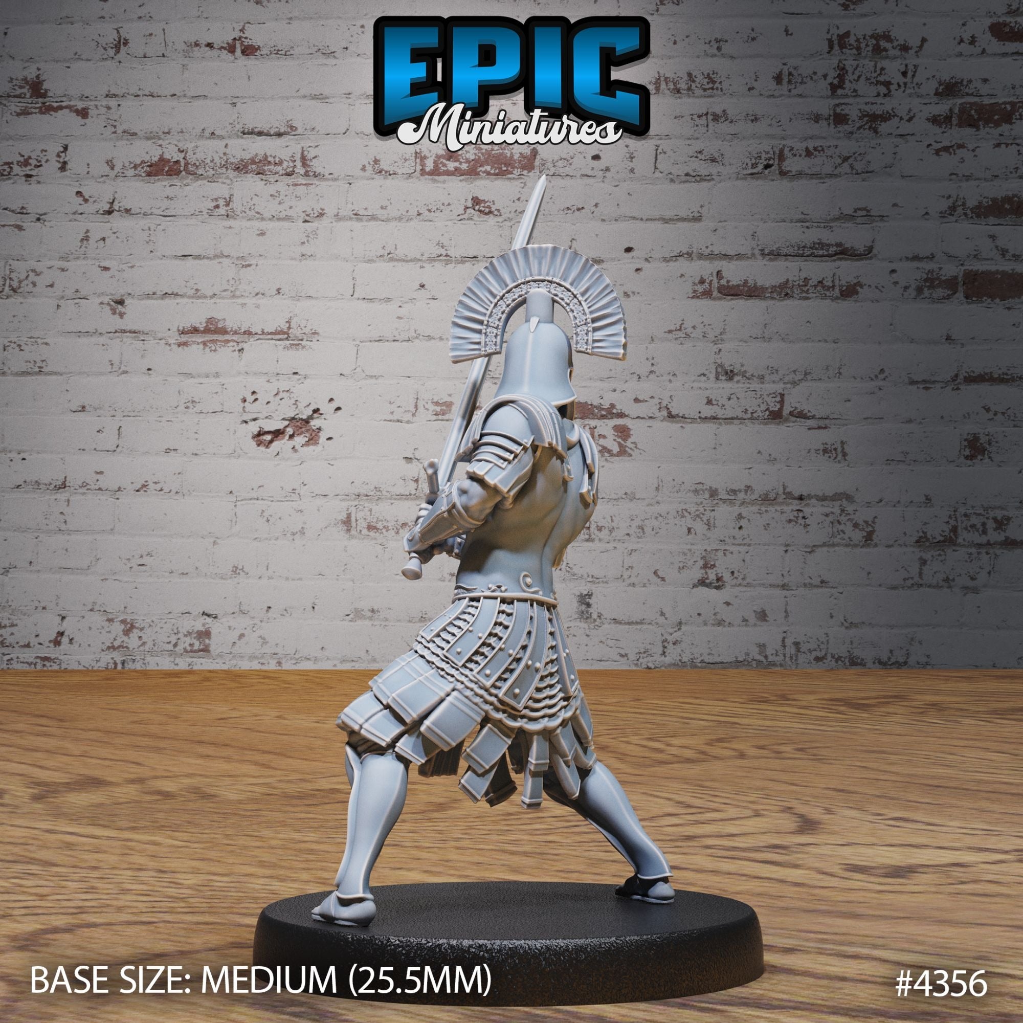 Olympian Soldier - 3d Printed by Epic Miniatures