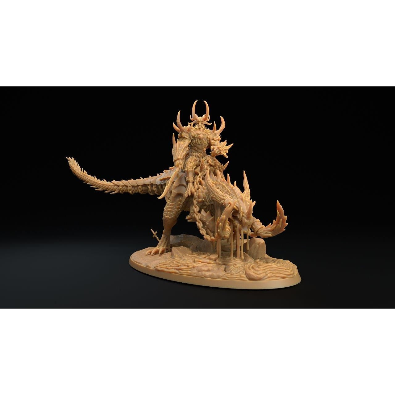 Immolator, Fiends of Incandriox - 3d Printed Miniature by Dragon Trappers Lodge