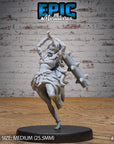 Blue Oni Girl - 3d Printed by Epic Miniatures