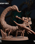 Scorpion Virex - Tomb of Extinction - 3d Printed Miniature by Arcane Minis