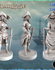 Clarisse - Pirate Girls - 3d Printed Miniature by Ravi (RKS3D)