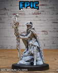 Raven Wizard Female - 3d Printed by Epic Miniatures