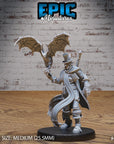 Troll Vampire Lord - 3d Printed Miniature Sculpted by Epic Miniatures