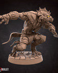 Dragonborn Rogue - 3d Printed Miniature by Bite the Bullet