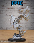 Fire Ghost Skeleton - 3d Printed by Epic Miniatures