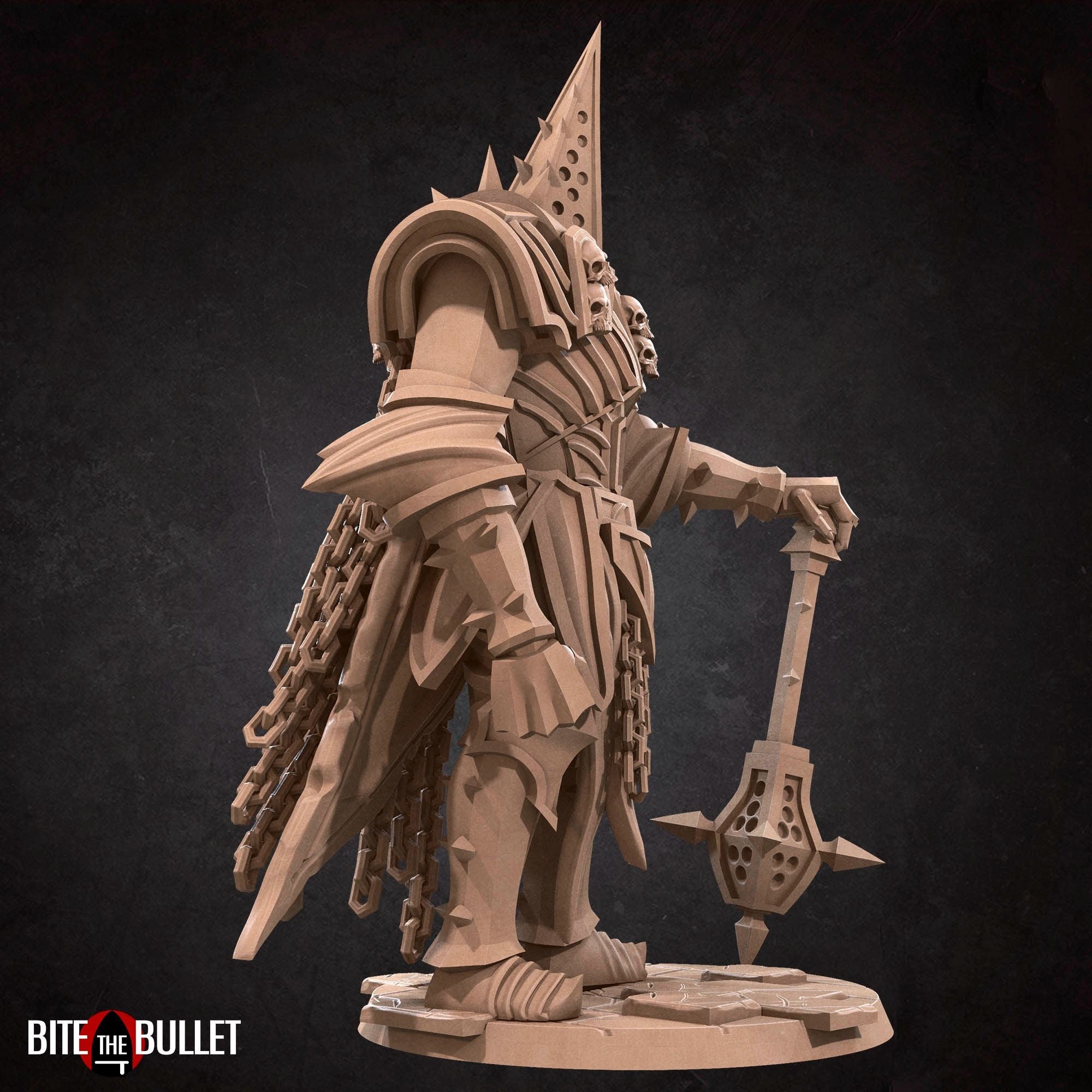 Penitent Knight - Bullet Hell Heroes - 3d Printed Miniature by Bite the Bullet