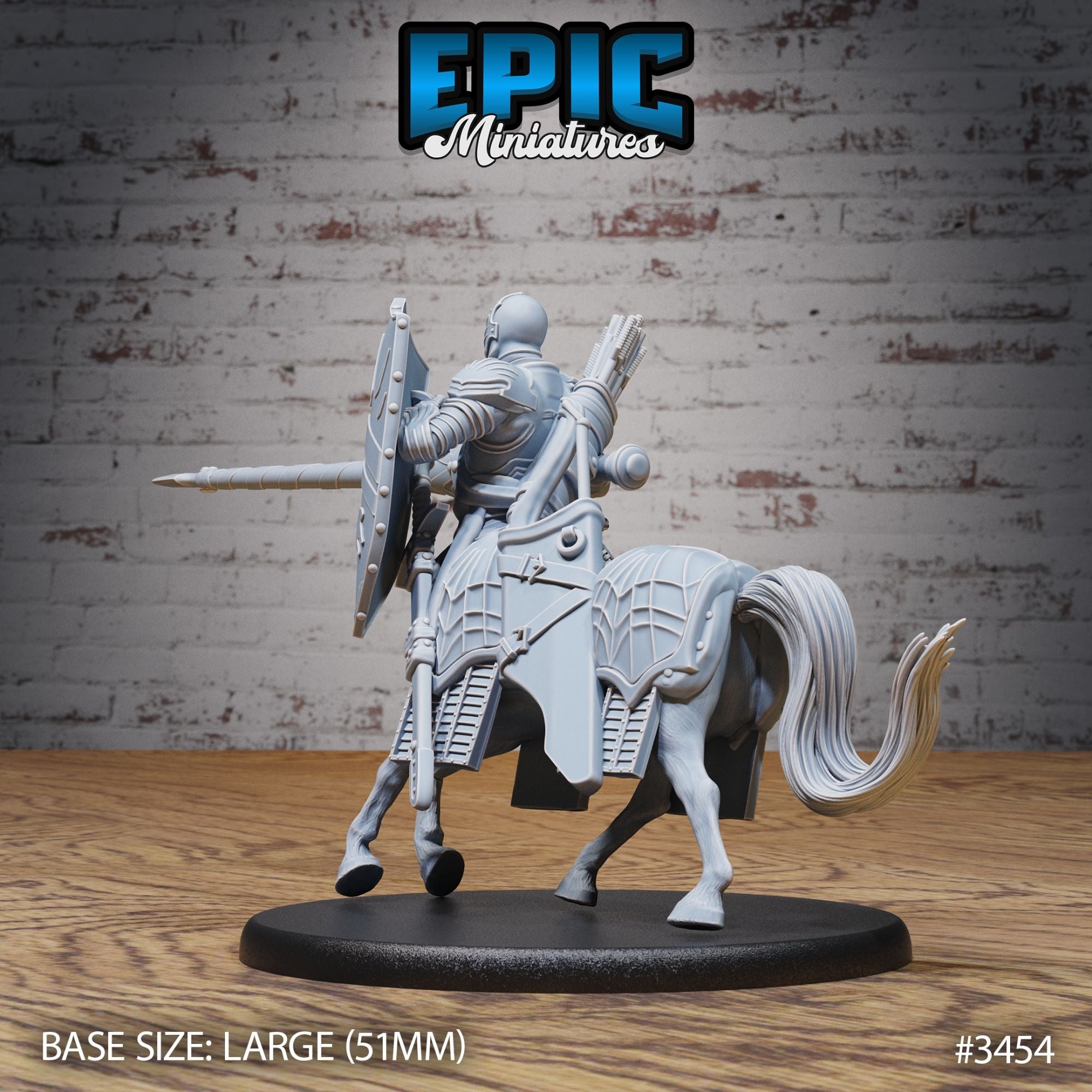 Centaur Knight - 3d Printed by Epic Miniatures