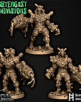 Wargast Bile-Spewer - Blightergast Reanimators - 3d Printed Miniature by Battle Yak Miniatures