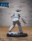 Gatling Artificer Sheriff - 3d Printed by Epic Miniatures